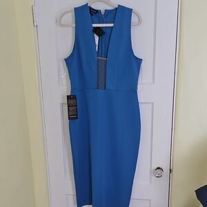 bebe Vibrant Blue Dress